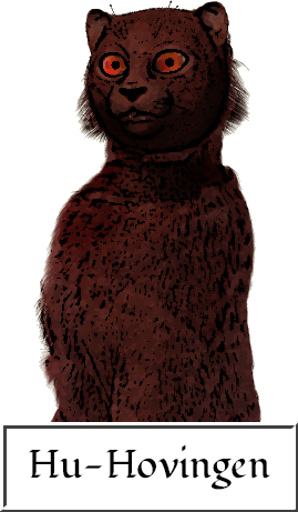 Upper body image of Hu-Hovingen to demonstrate the mahogany hyarmi coat color.